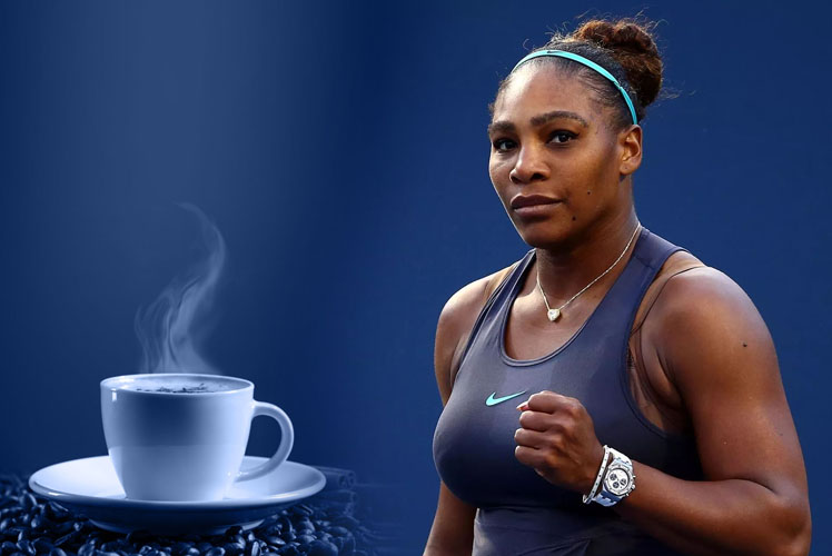 Serena Williams Fueled By Coffee