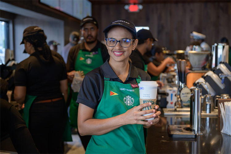 Starbucks Opens In Guyana