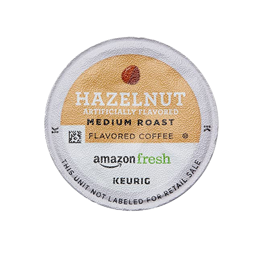 Amazon Fresh Hazelnut Coffee K-Cup