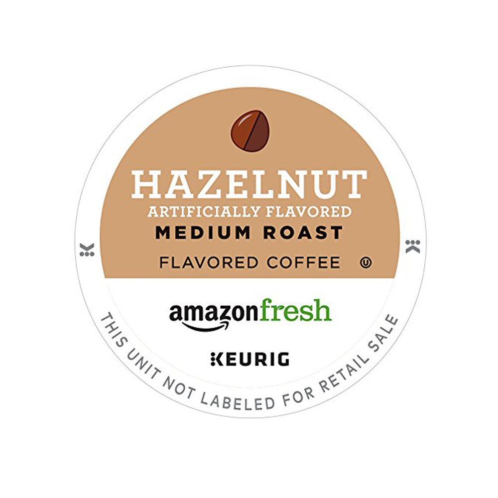 Amazon Fresh Hazelnut Coffee K-Cup