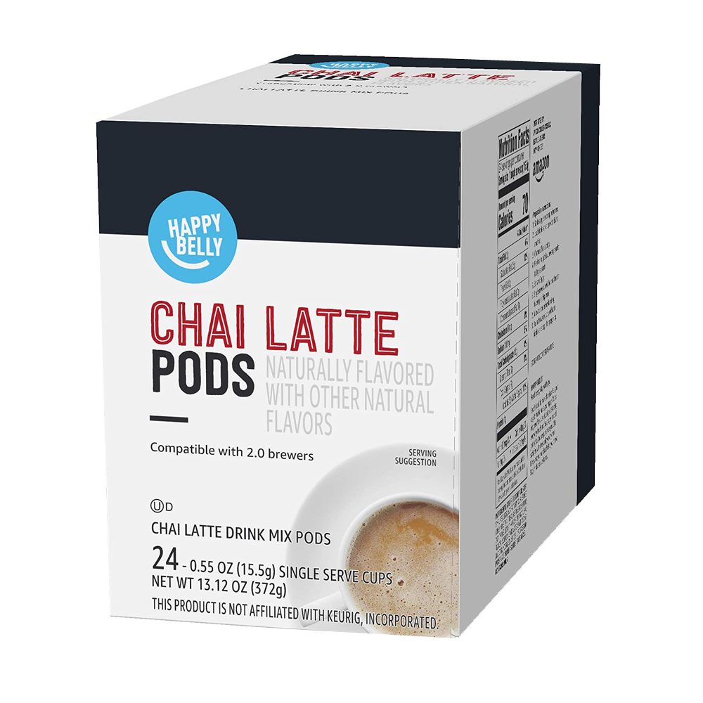 Happy Belly Chai Latte KCup, 24count Coffee Guyana