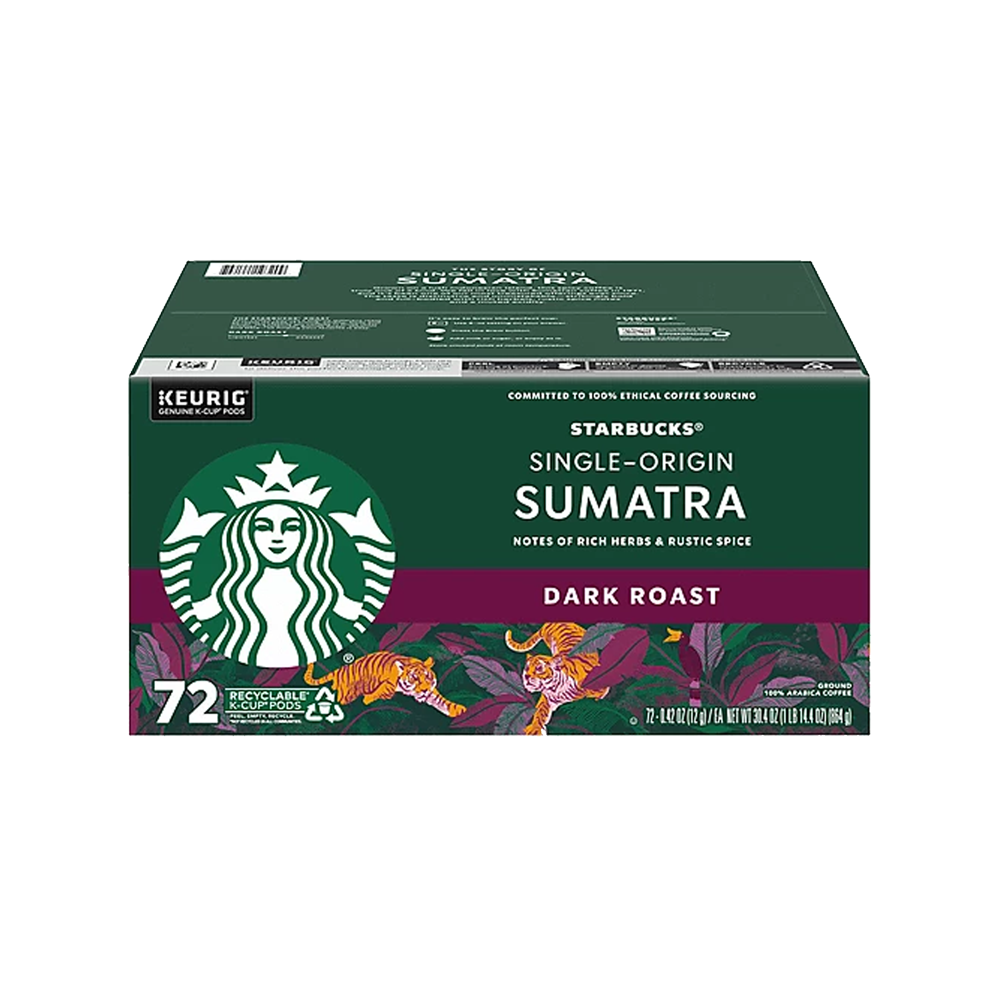 Starbucks Sumatra Dark Roast K-Cup
